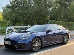 2021 Porsche Panamera 2.9T, синий — фото 1