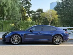 2021 Porsche Panamera 2.9T, синий — фото 2