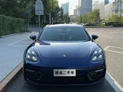 2021 Porsche Panamera 2.9T, синий — фото 4