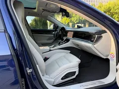 2021 Porsche Panamera 2.9T, синий — фото 12