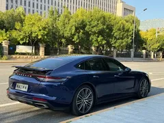 2021 Porsche Panamera 2.9T, синий — фото 13