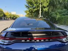 2021 Porsche Panamera 2.9T, синий — фото 24