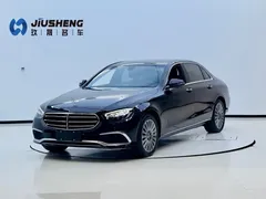 2021 Mercedes-Benz E-Class E 300 L, чёрный — фото 1