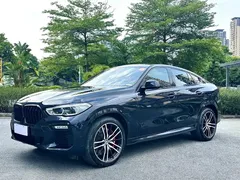 2022 BMW X6 M, чёрный — фото 1
