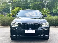 2022 BMW X6 M, чёрный — фото 2