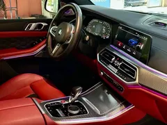 2022 BMW X5 M, синий — фото 24
