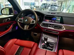 2022 BMW X5 M, синий — фото 28