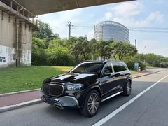 2021 Mercedes-Benz Maybach GLS 480 4MATIC, чёрный — фото 1