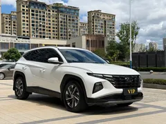 2021 Hyundai Tucson L 1.5T DCT GLX Elite, белый — фото 3