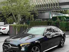 2022 Mercedes-Benz C-Class C 200 L Sport, зелёный — фото 2