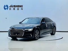 2022 Audi A6L 55 TFSI quattro, чёрный — фото 1