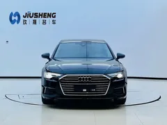 2022 Audi A6L 55 TFSI quattro, чёрный — фото 2