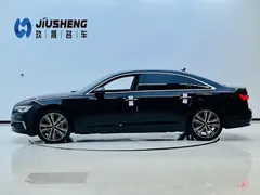 2022 Audi A6L 55 TFSI quattro, чёрный — фото 3