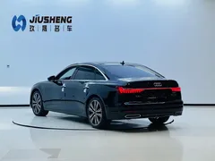 2022 Audi A6L 55 TFSI quattro, чёрный — фото 4
