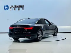 2022 Audi A6L 55 TFSI quattro, чёрный — фото 6