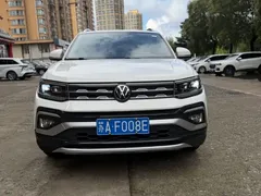 2022 Volkswagen T-Cross 280TSI DSG Comfort, белый — фото 2