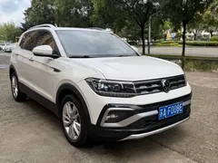 2022 Volkswagen T-Cross 280TSI DSG Comfort, белый — фото 3