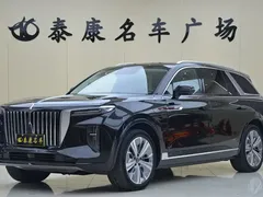2022 Hongqi E-HS9 690km, чёрный — фото 1