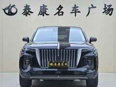 2022 Hongqi E-HS9 690km, чёрный — фото 2