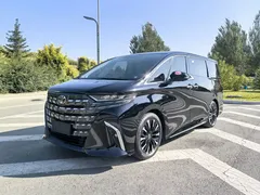 2024 Toyota Alphard 2.5L Hybrid Premium, чёрный — фото 1