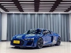 2022 Audi R8, синий — фото 1