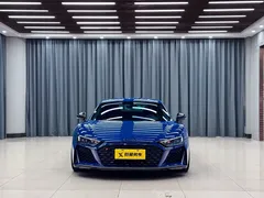 2022 Audi R8, синий — фото 2