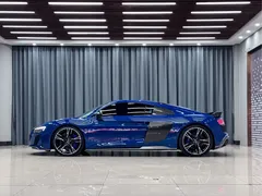 2022 Audi R8, синий — фото 3