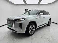 2022 Hongqi E-HS9 690km, белый — фото 1