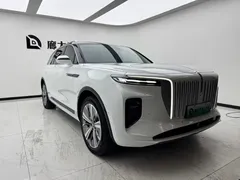 2022 Hongqi E-HS9 690km, белый — фото 3