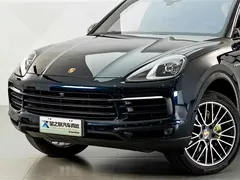 2021 Porsche Cayenne E-Hybrid 2.0T PHEV, синий — фото 2