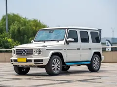 2023 Mercedes-Benz G-Class G 500, белый — фото 1