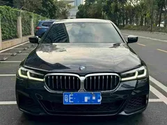 2022 BMW 5 Series 5 525Li M, чёрный — фото 3