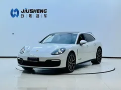 2021 Porsche Panamera 4 Sport Turismo 2.9T, белый — фото 1