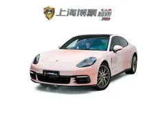 2020 Porsche Panamera 2.9T, синий — фото 1