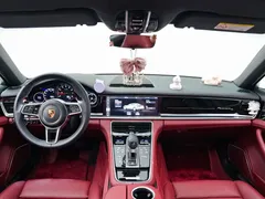 2020 Porsche Panamera 2.9T, синий — фото 15