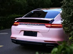 2020 Porsche Panamera 10th Anniversary 2.9T, синий — фото 2