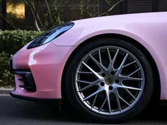 2020 Porsche Panamera 10th Anniversary 2.9T, синий — фото 8