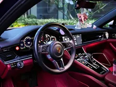 2020 Porsche Panamera 10th Anniversary 2.9T, синий — фото 9