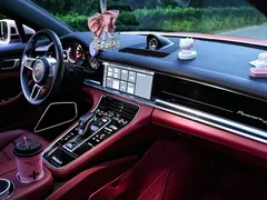 2020 Porsche Panamera 10th Anniversary 2.9T, синий — фото 11