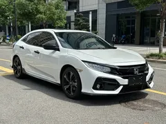 2021 Honda Civic HATCHBACK 220TURBO CVT, белый — фото 3