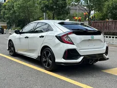 2021 Honda Civic HATCHBACK 220TURBO CVT, белый — фото 7