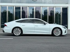 2021 Audi A7 45 TFSI, белый — фото 4