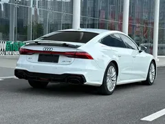 2021 Audi A7 45 TFSI, белый — фото 5