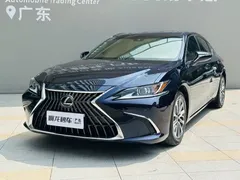 2022 Lexus ES 300h, синий — фото 18