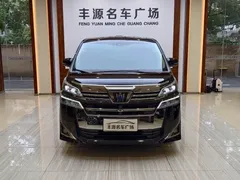 2021 Toyota Vellfire Hybrid 2.5L HV Premium, чёрный — фото 2
