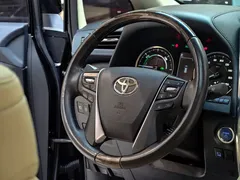 2021 Toyota Vellfire Hybrid 2.5L HV Premium, чёрный — фото 16