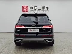 2021 Audi Q7 45 TFSI quattro S line, чёрный — фото 2