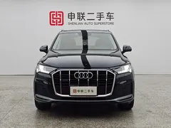 2021 Audi Q7 45 TFSI quattro S line, чёрный — фото 5