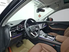 2021 Audi Q7 45 TFSI quattro S line, чёрный — фото 6