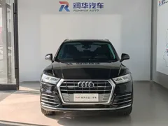 2020 Audi Q5L 40 TFSI, чёрный — фото 2